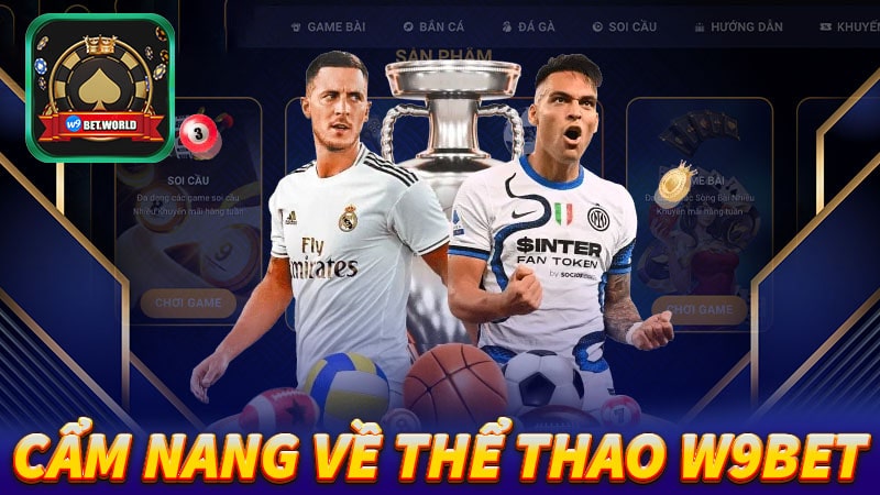 Cẩm nang về sân chơi thể thao w9bet
